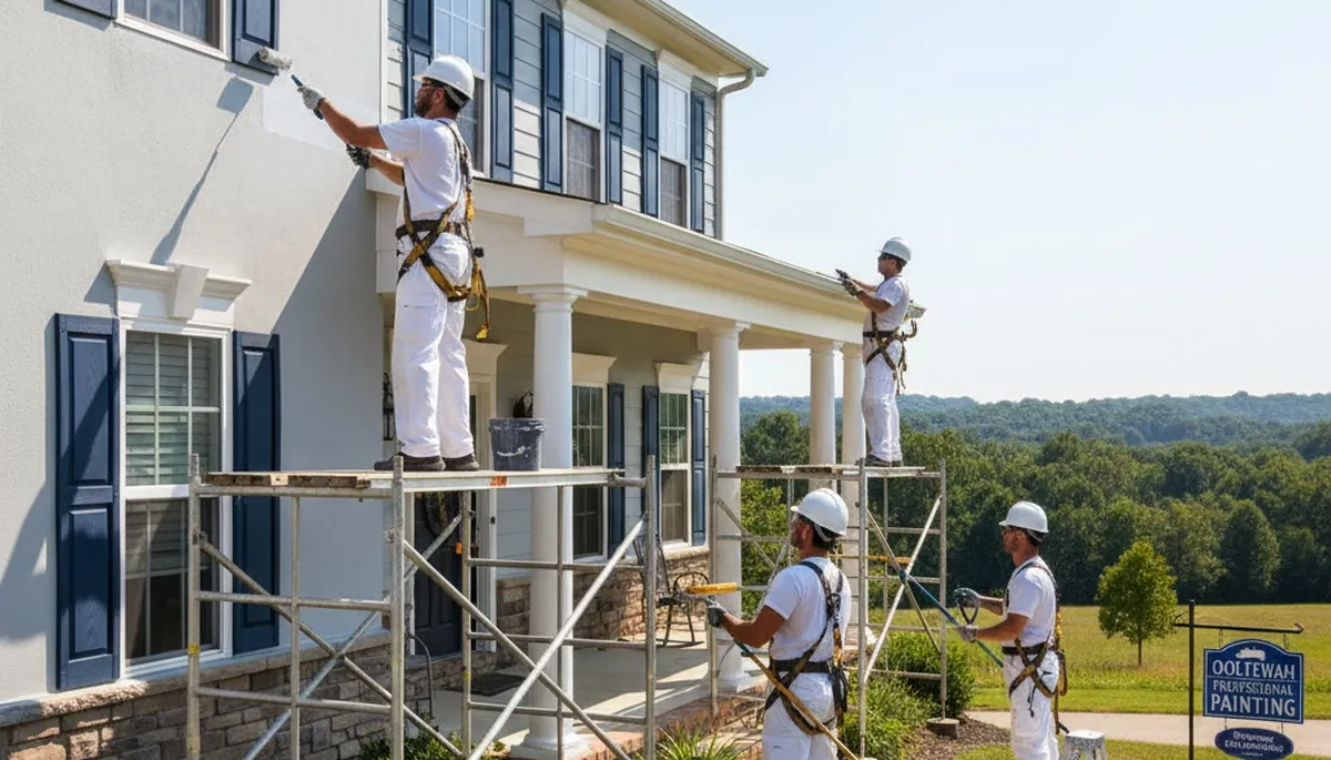 Professional painters in Chattanooga, TN providing residential and commercial painting services